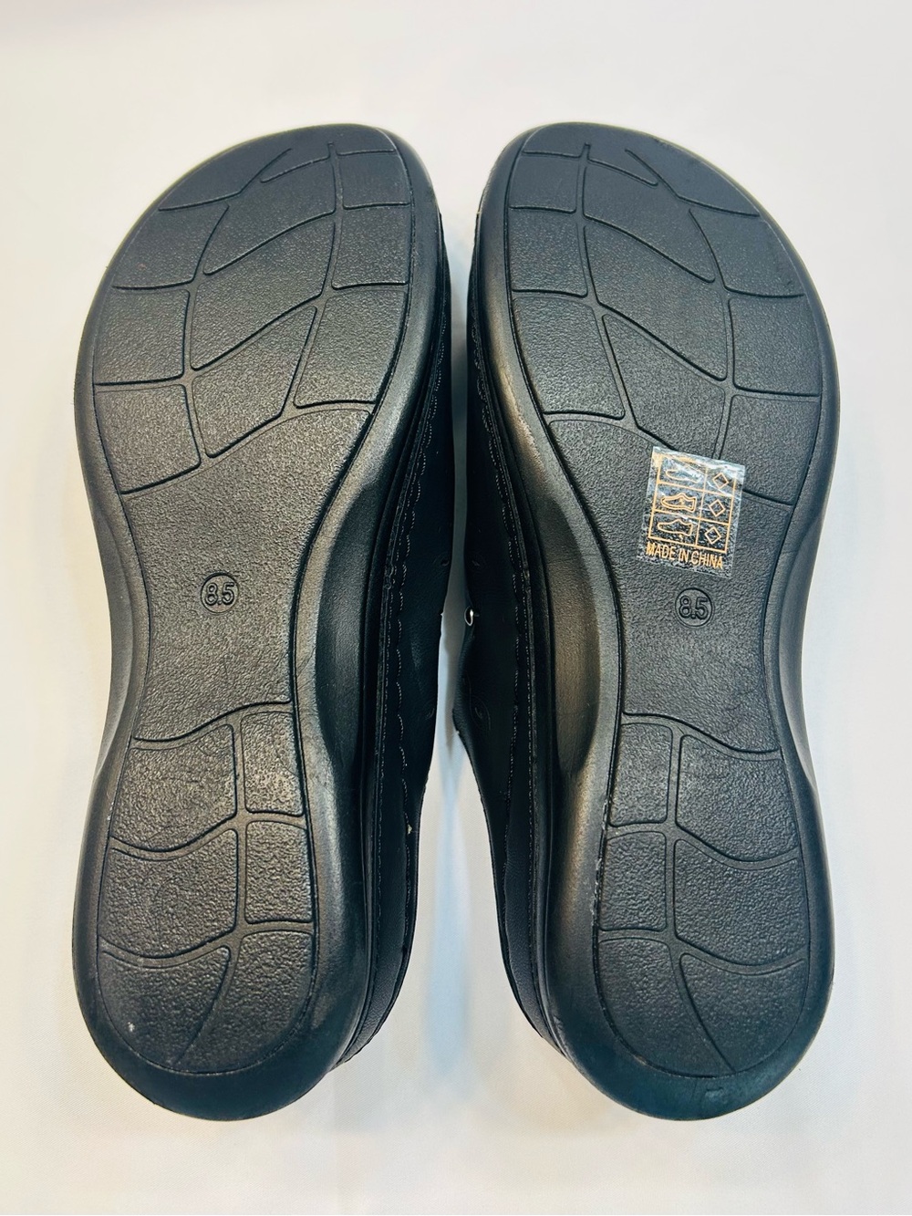 Soft Comfort Black Slip-On Mules with Perforated Upper. New Without Box - Picture 6 of 8